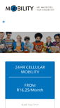 Mobile Screenshot of 24hourmobility.co.za